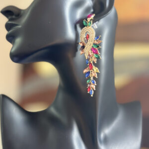 MultiColored Jewel Earrings