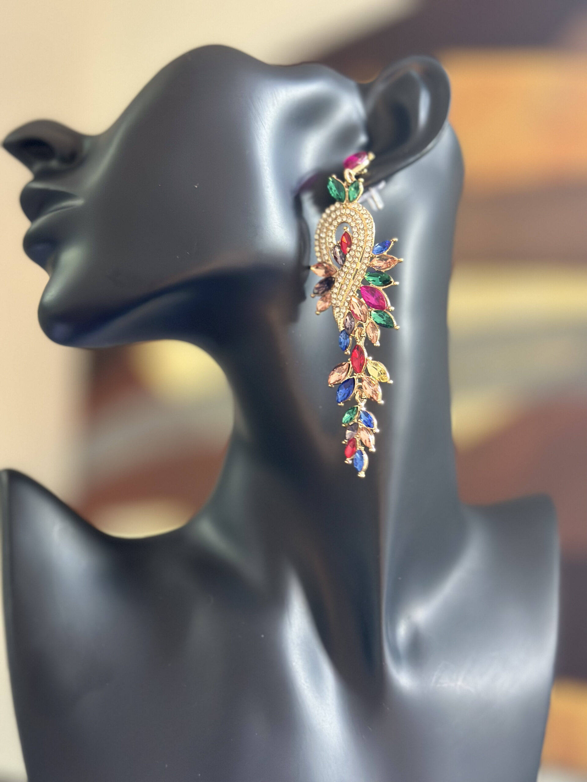 MultiColored Jewel Earrings